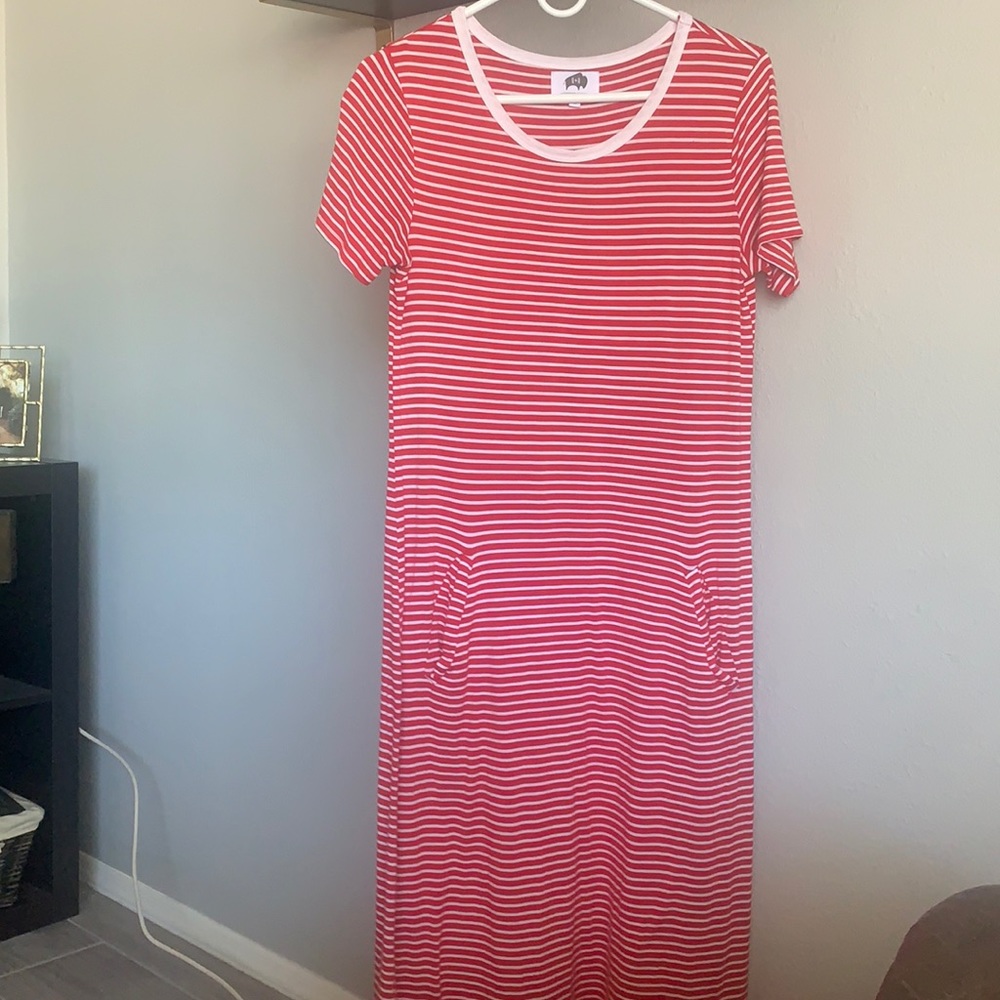 Striped Dress WITH POCKETS